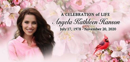 Custom Casket Panel Insert - Cardinal Blossoms Design.