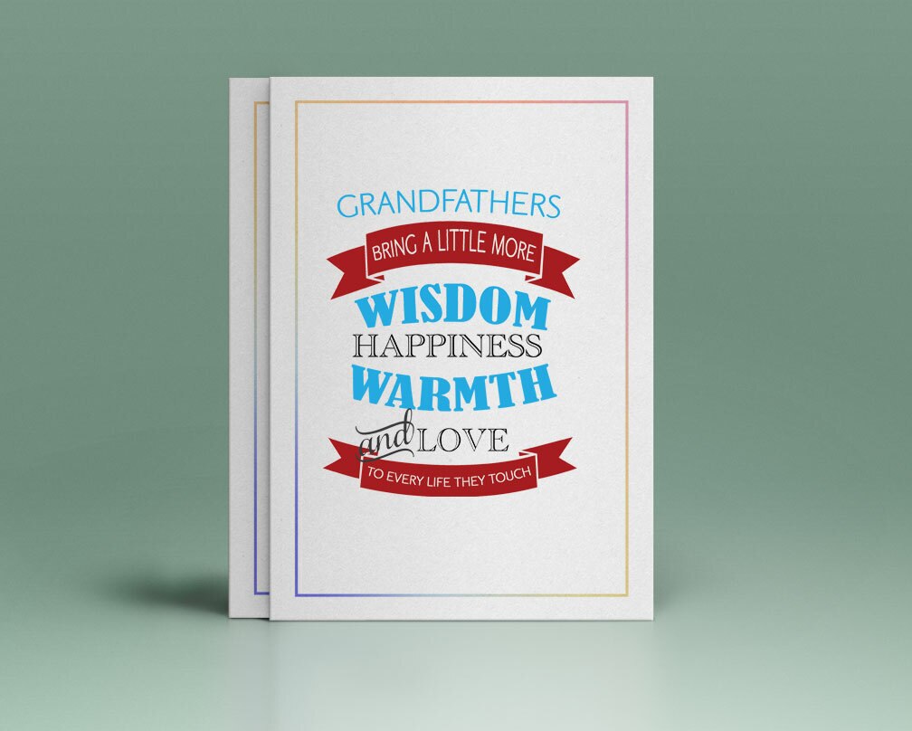 Grandfathers Bring Wisdom Word Art.