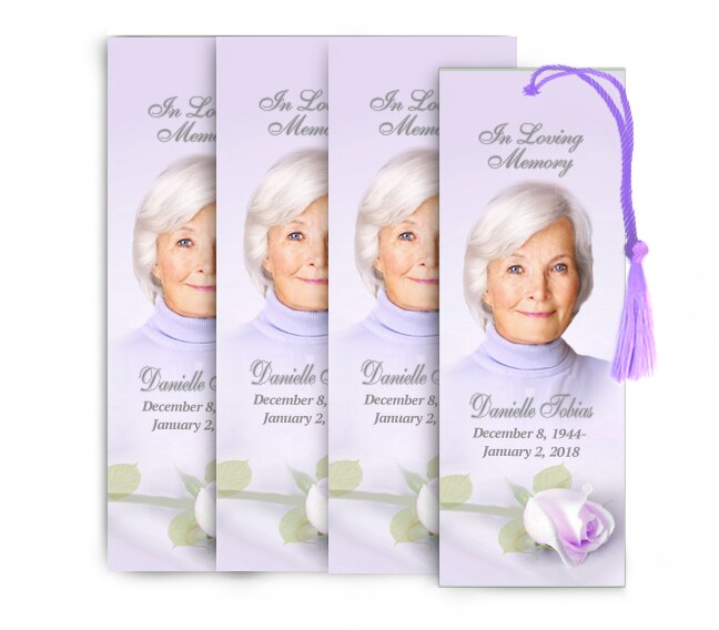 Beloved Memorial Bookmark Design & Print (Pack of 50).