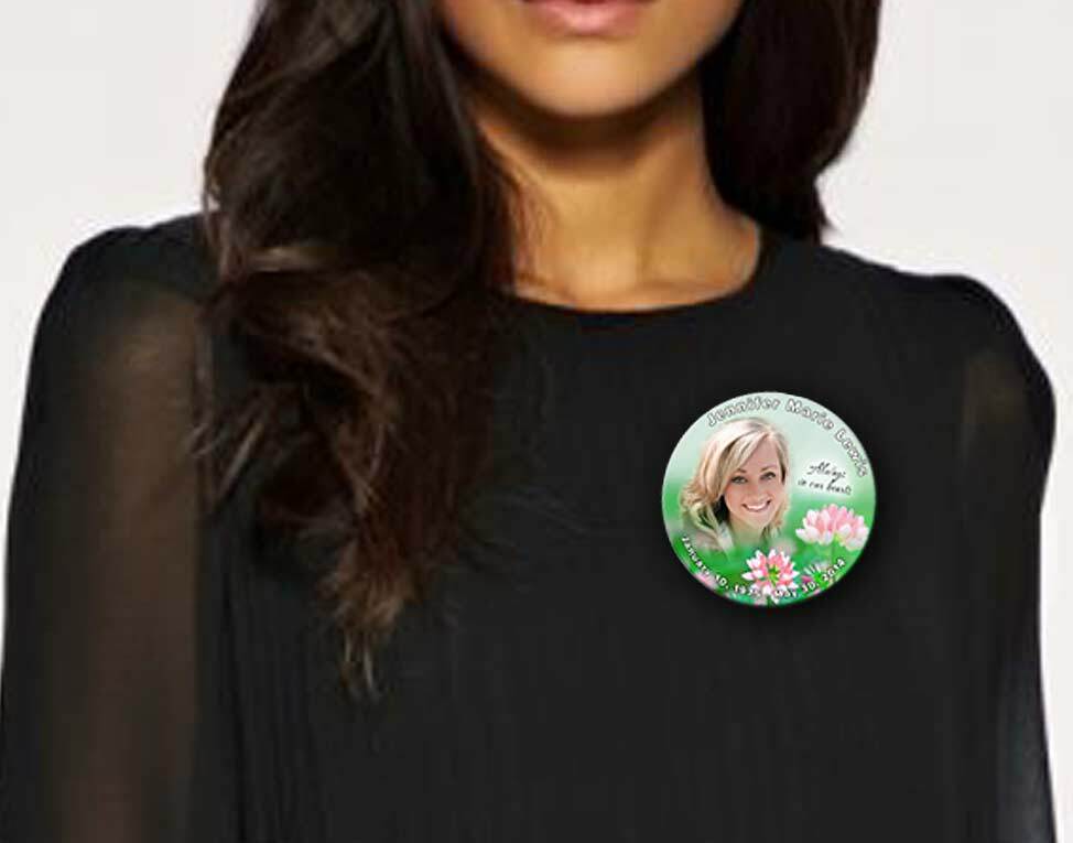 Ambrosia Memorial Button Pin (Pack of 10).