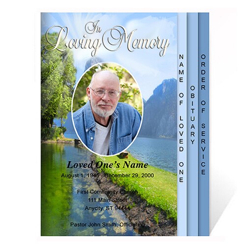 Reflection 8-Sided Graduated Program Template.