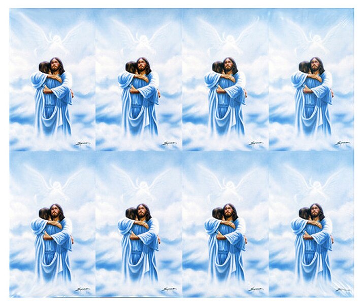 Homecoming Christian Prayer Card Paper (Pack of 24).