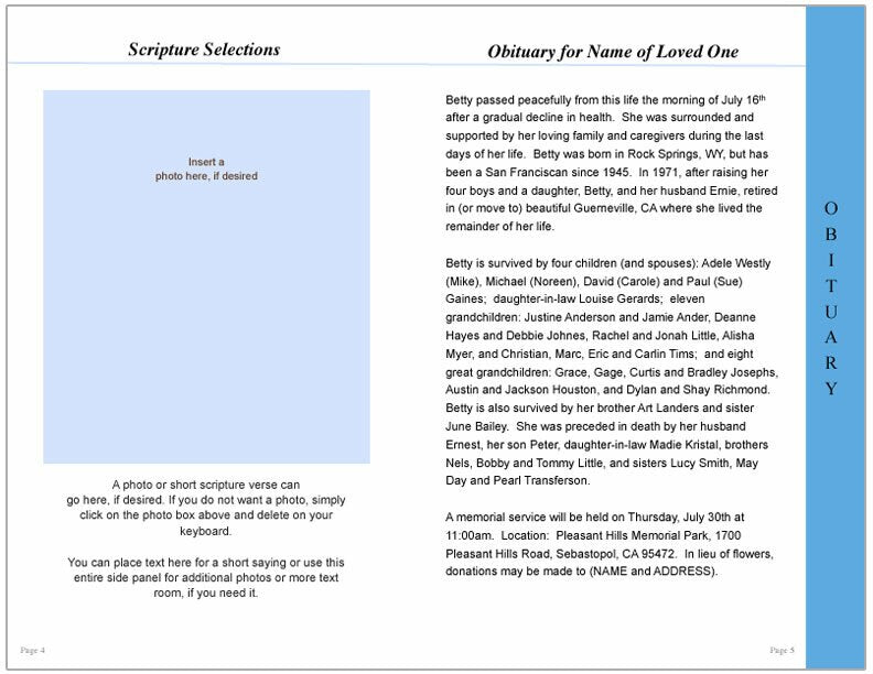 Heaven 8-Sided Graduated Program Template.