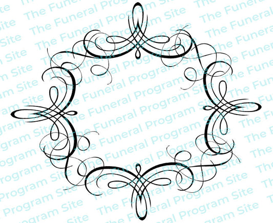 Prelude Elegant Vector Flourish Border.