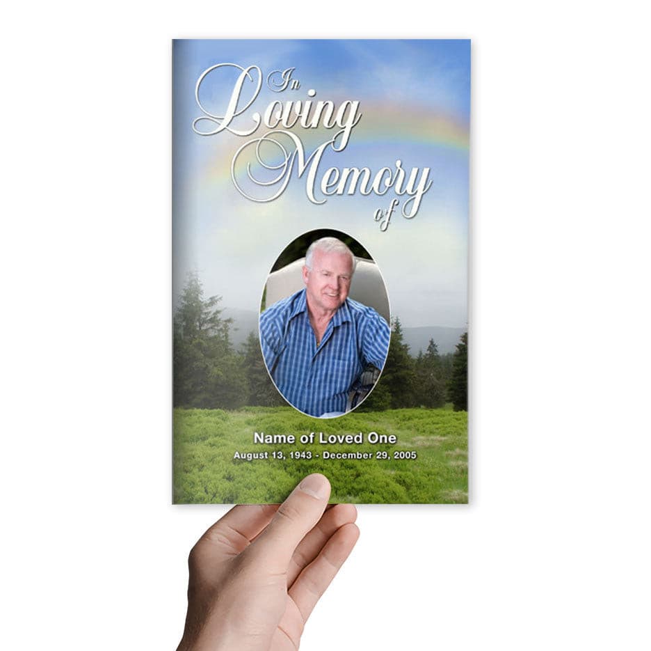 Promise Funeral Program Template.