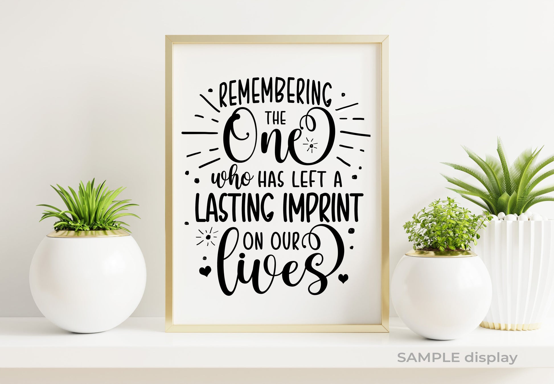 Remembering The One Sympathy Message Word Art.