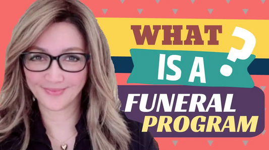 what is a funeral program