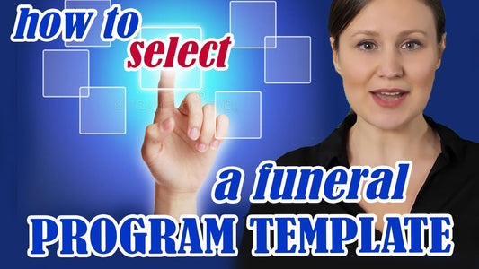 How To Choose A Funeral Program Template - Funeral Program-Site Funeral Programs & Templates