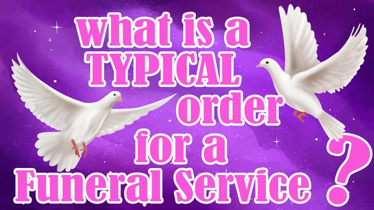 Typical Funeral Order of Service Example