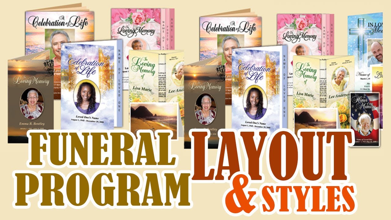 Comprehensive Guide to Funeral Program Layout – Funeral Program-Site ...