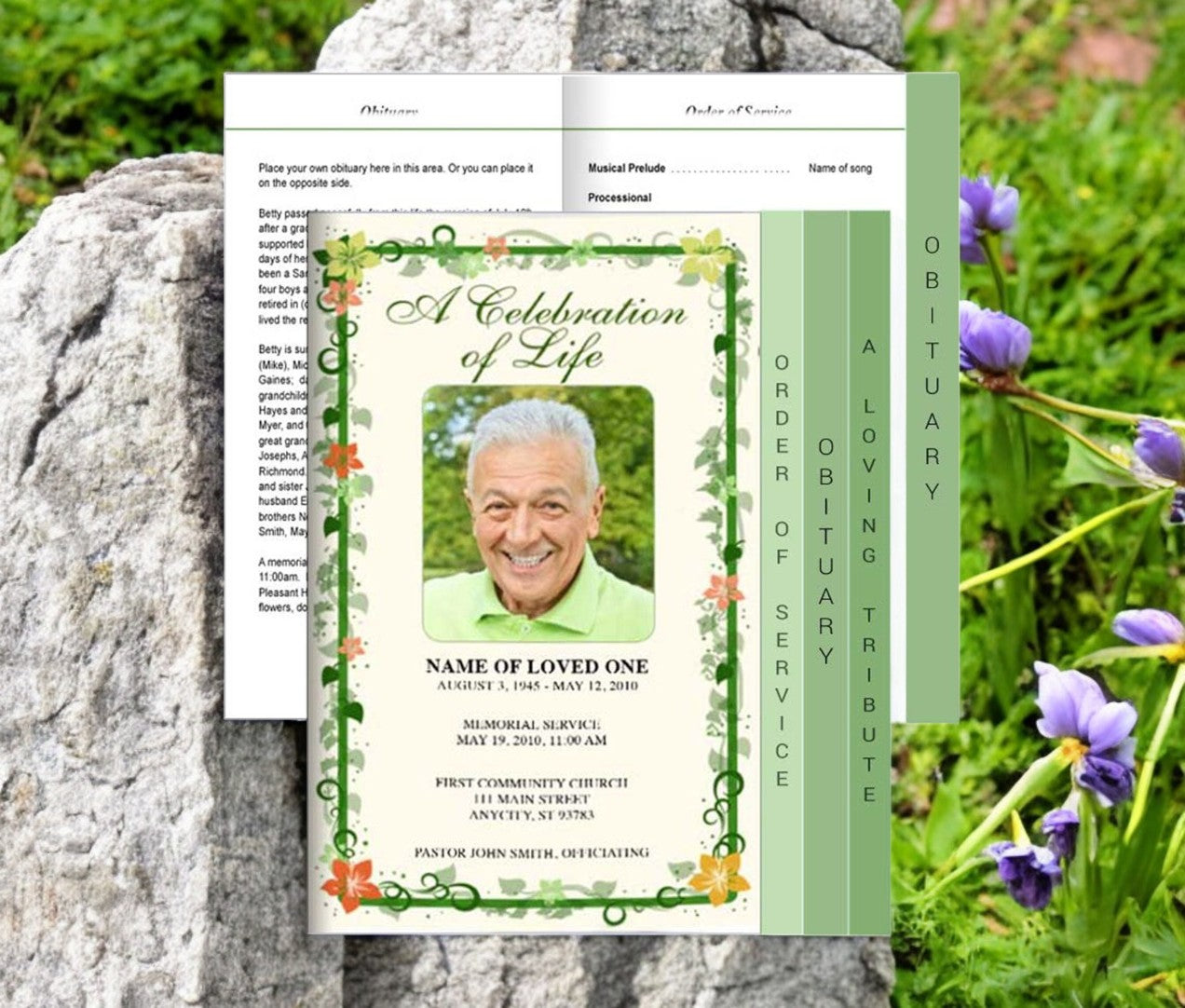 How to Choose the Right Funeral Program Design: A Thoughtful Guide ...