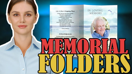 What Are Memorial Folders or Funeral Folders? - Funeral Program-Site Funeral Programs & Templates
