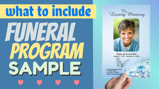 What To Include In A Funeral Program - Funeral Program-Site Funeral Programs & Templates