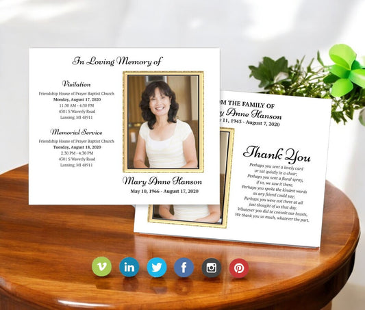 24K Social Media Funeral Announcement Templates - Google Docs