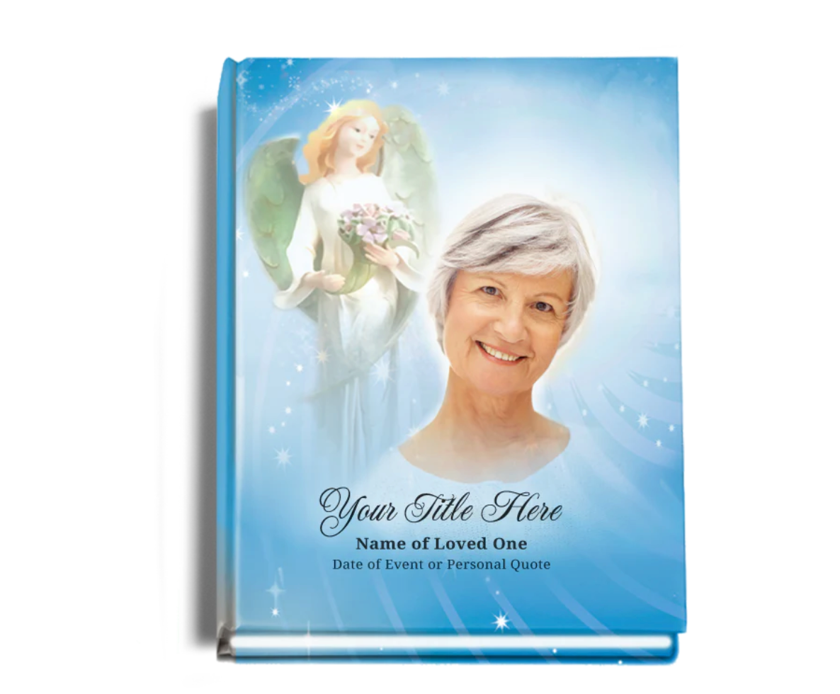 personalized funeral guest book