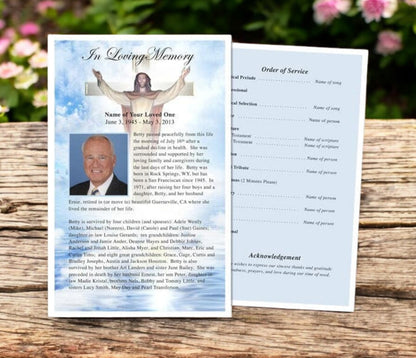 Assurance Funeral Flyer Template