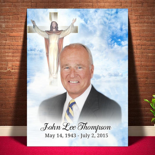 Assurance Funeral Memorial Poster Portrait