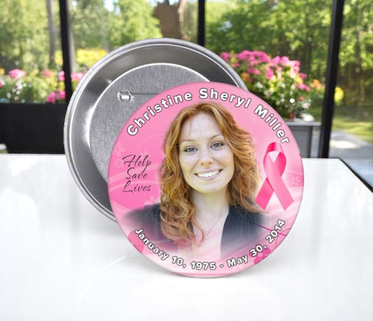 Awareness Memorial Button (Pack of 10)