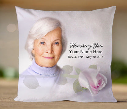 Beloved In Loving Memory Memorial Pillow - The Funeral Program Site