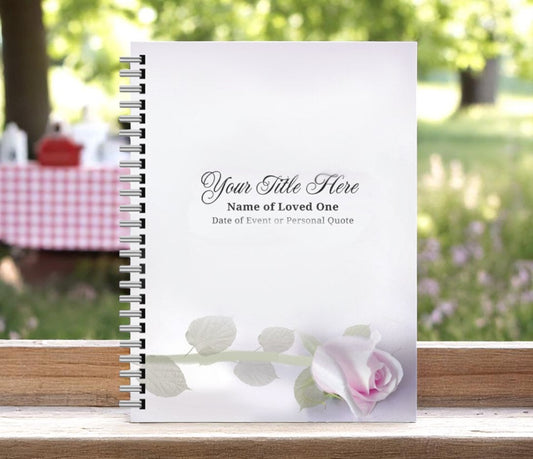 Beloved Wire Bind Funeral Guest Book