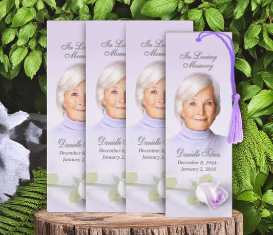 Beloved Memorial Bookmark Design & Print (Pack of 50)