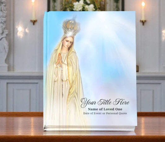 Blessed  Funeral Guest Book