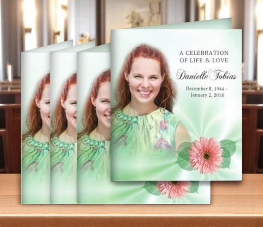 Blossom Memorial Card Design & Print (Pack of 50)