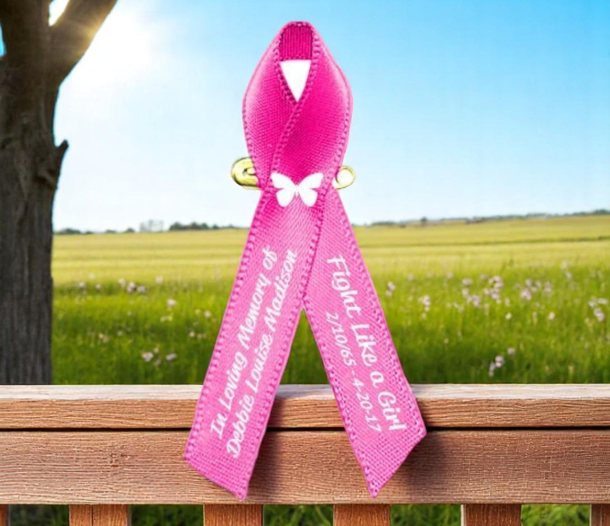 Remember Ribbon Cancer Breast Cancer Ribbon | Pink Cancer Ribbon – Funeral Program-Site ...
