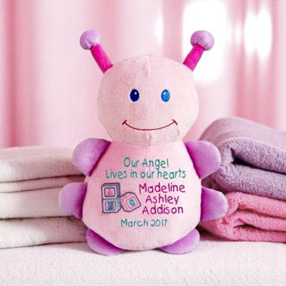 Lady Bug Stuffed Animal Memorial Urn