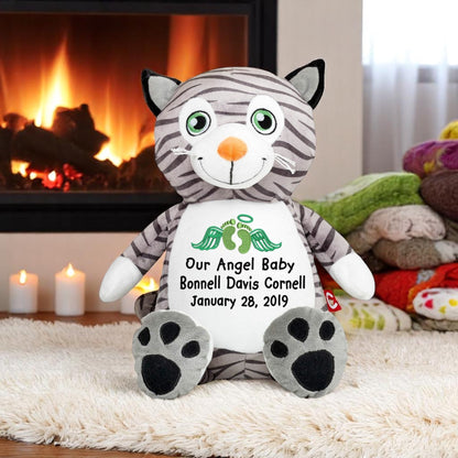 Kitty Cat Stuffed Animal Memorial Urn