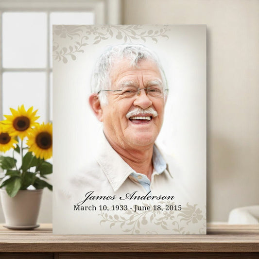 Ceasar Funeral Memorial Poster Portrait