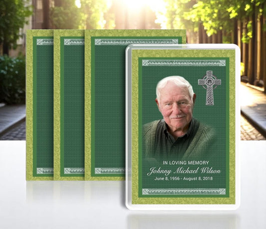 Celtic Funeral Prayer Card Design & Print (Pack of 50)