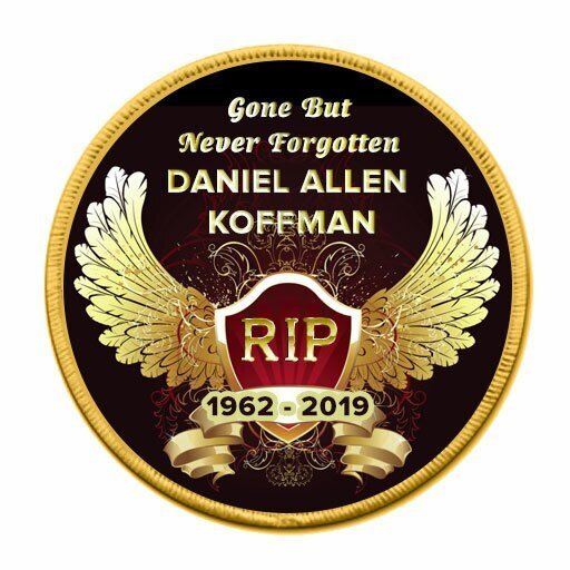 Crest Wings of Gold In Loving Memory Of Patch - Funeral Program - Site Funeral Programs & Templates
