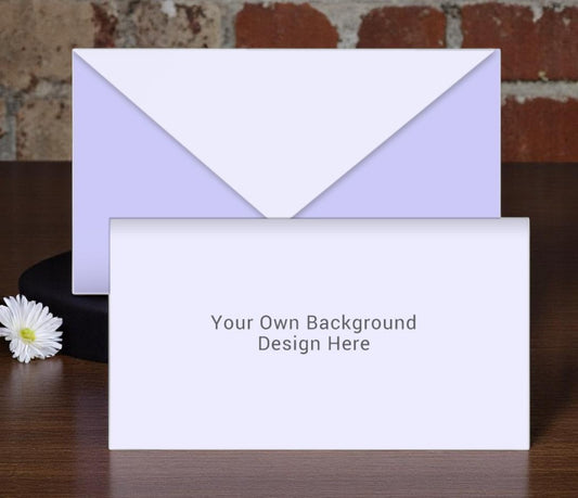 Custom Envelope Fold Program Design & Print (Pack of 50)