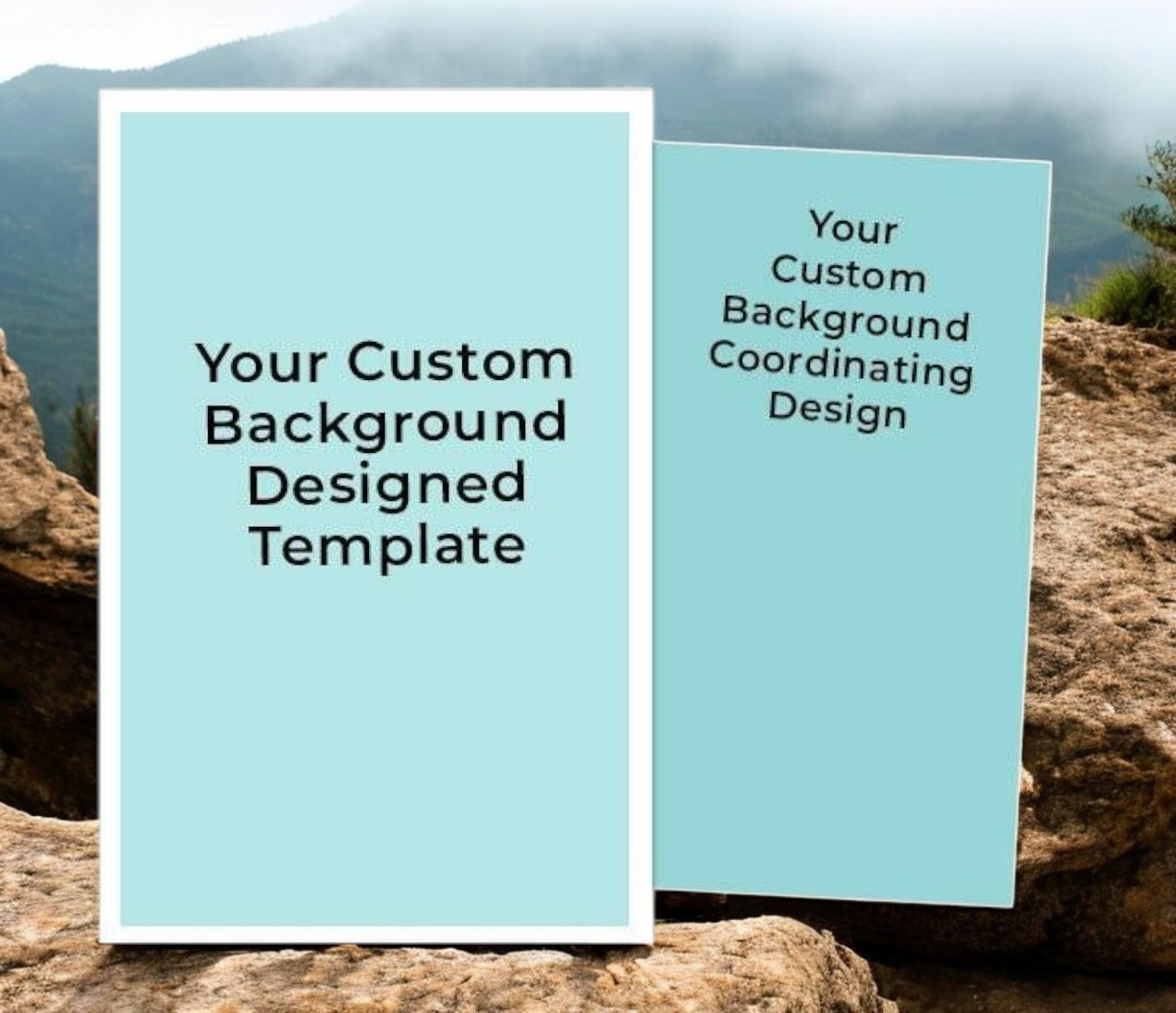 Custom Funeral Flyer Background Template