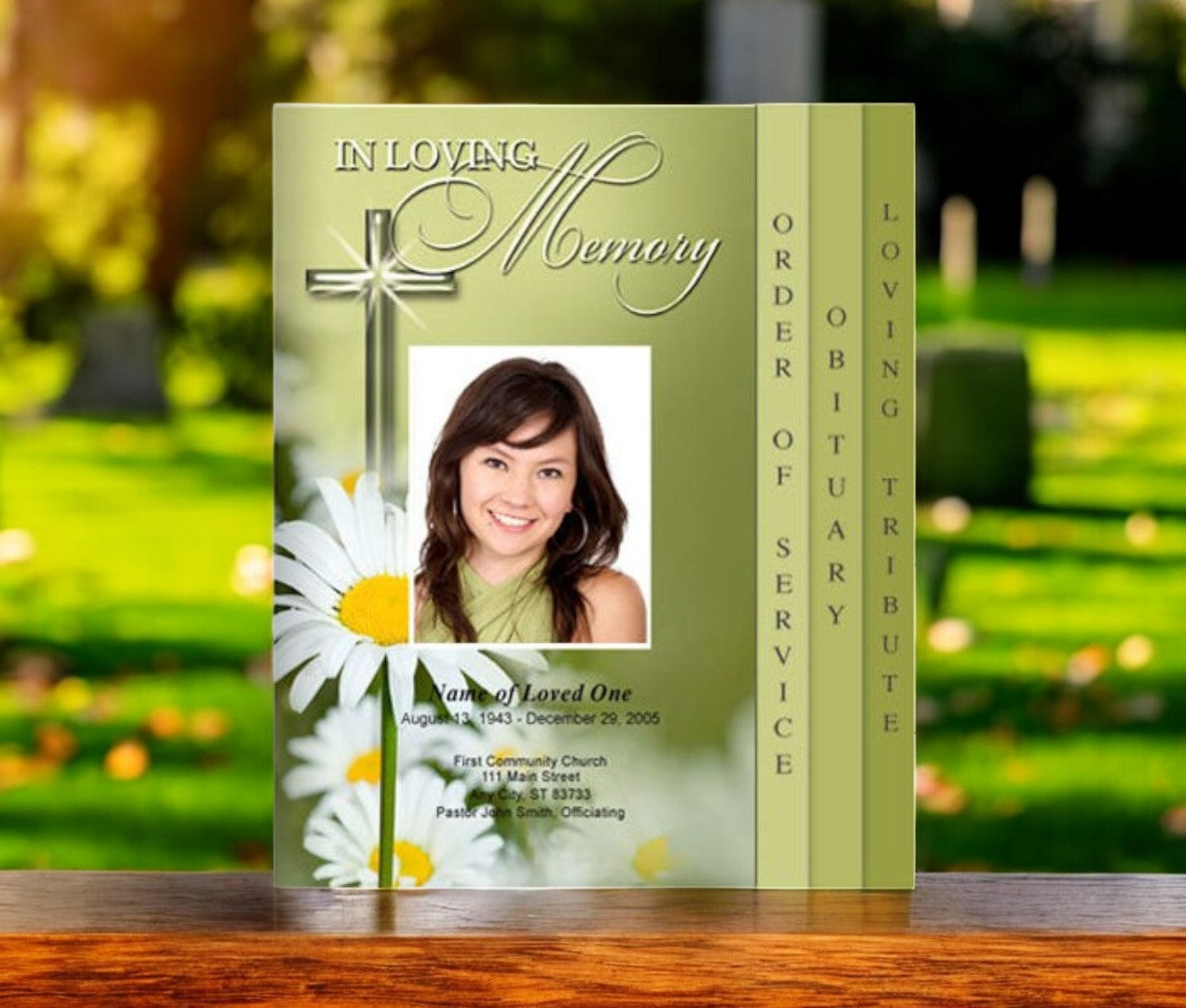 Daisy 8-Sided Graduated Program Template