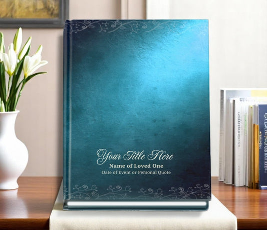 Devotion Funeral Guest Book