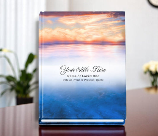 Dusk Funeral Guest Book