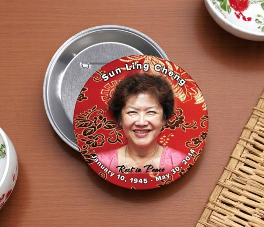 Dynasty Memorial Button Pin (Pack of 10)