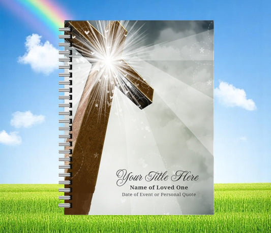 Eternal Wire Bind Funeral Guest Book