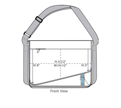Funeral Director Port Authority® Transit Messenger Bag - The Funeral Program Site