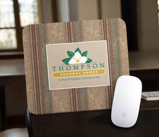 Funeral Home Personalized Mouse Pad Logo - Flourish Design - The Funeral Program Site
