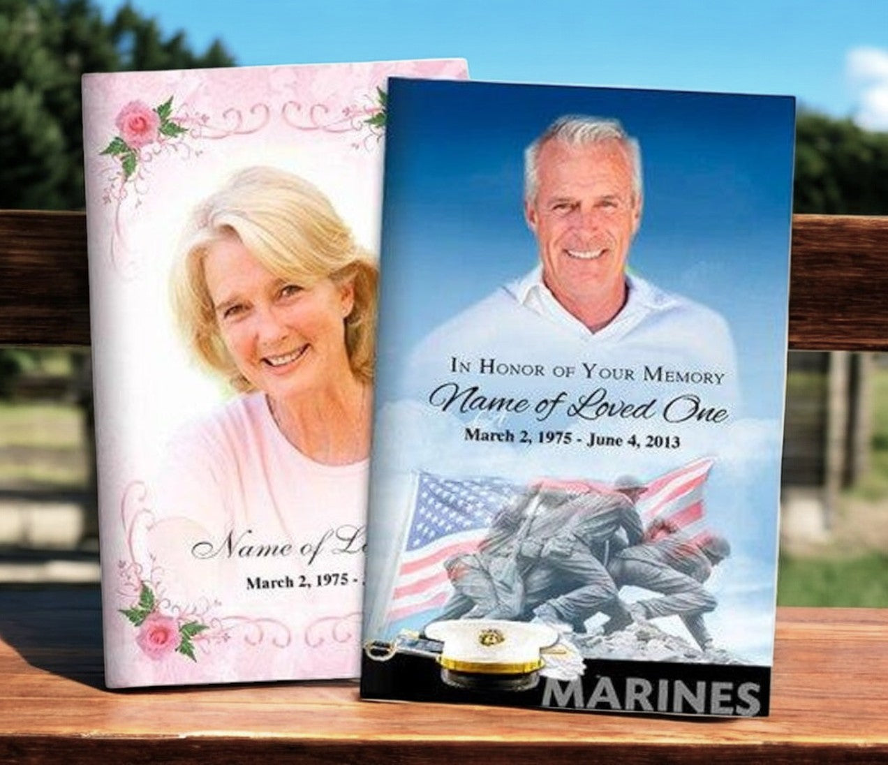 funeral pamphlet