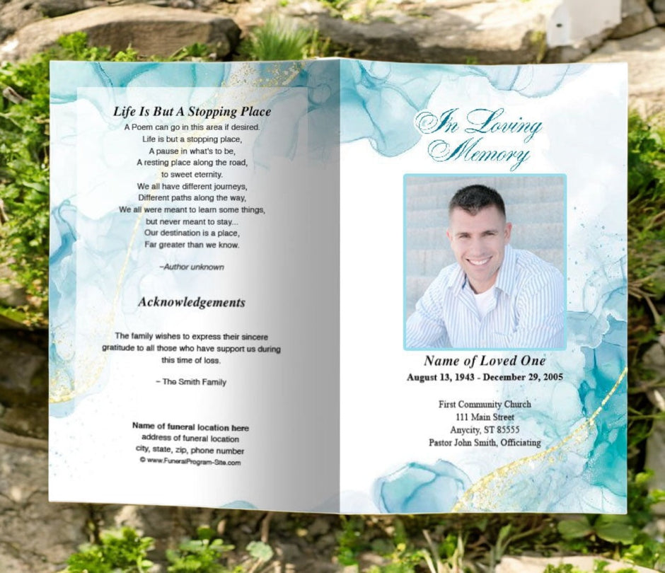 Funeral Pamphlets Funeral Pamphlet Templates Funeral ProgramSite