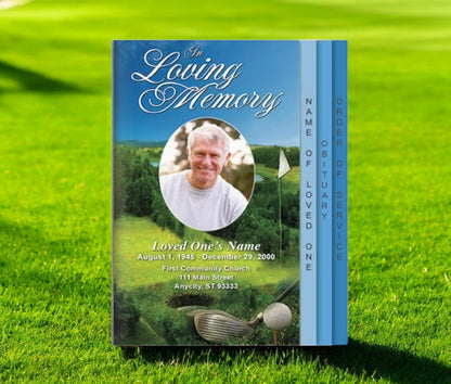 Golfer 8-Sided Graduated Program Template