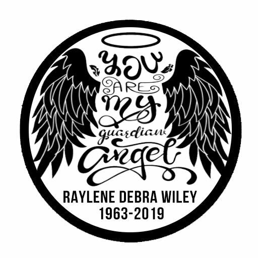 Guardian Angel B&W In Loving Memory Of Patch - Funeral Program - Site Funeral Programs & Templates