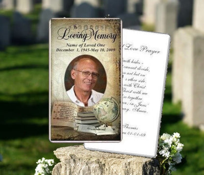 History Prayer Card Template