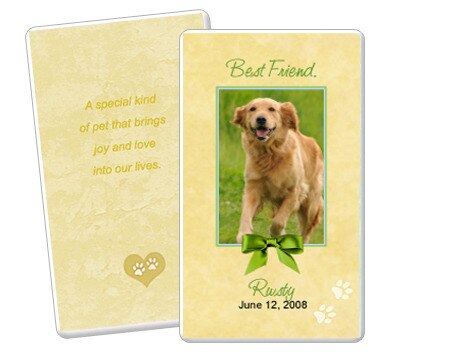 Pet Memorial Cards Design & Print (Pack of 50)