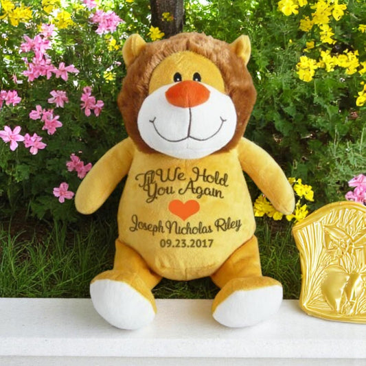 Leo Lion Memorial Stuffed Animal-Urn