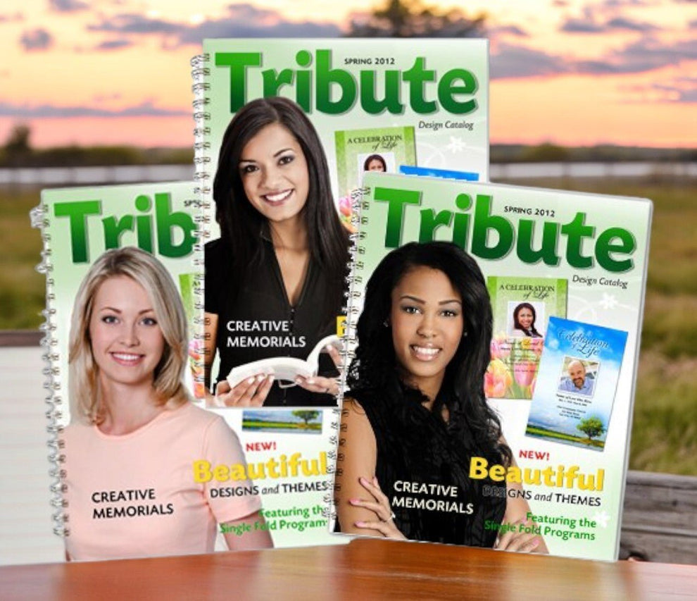 Master Tribute Funeral Program Design Catalog – Funeral Program-Site ...